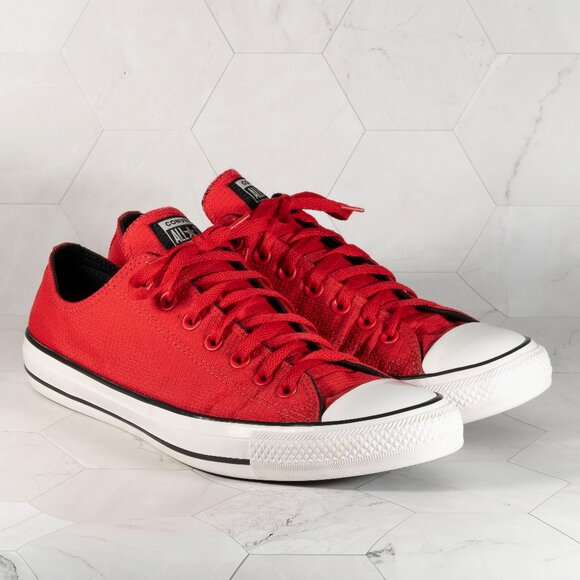 Converse Chuck Taylor All Star Ox Color Red Shoes Mens Size 11 - Picture 1 of 11